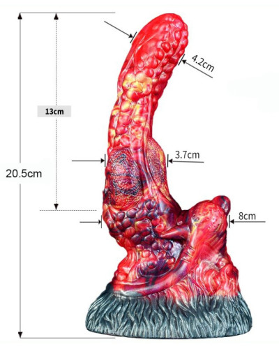 Gode Dragon SQUAREL 14 x 5.2cm 