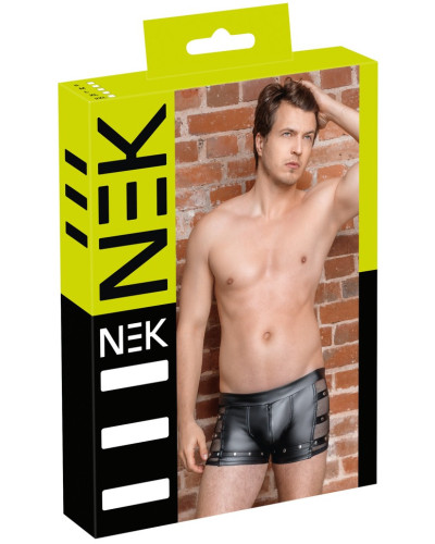 Boxer avec zip Illeo Noir  Couleur principale:Noir