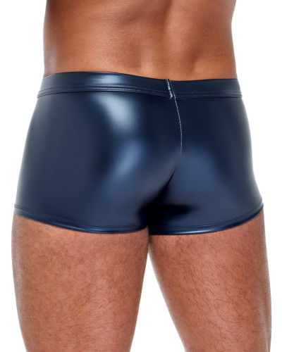 Boxer avec zip Andio Bleu métallisé  Couleur principale:Bleu