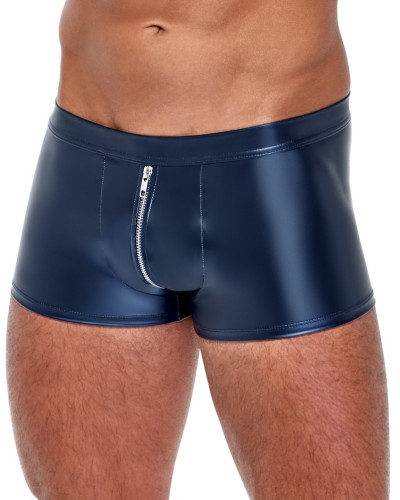 Boxer avec zip Andio Bleu métallisé  Couleur principale:Bleu