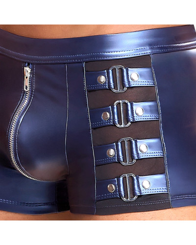 Boxer avec zip Eclino Bleu métallisé  Couleur principale:Bleu