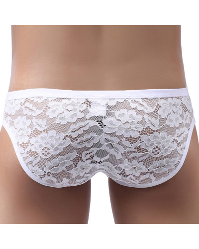 Slip en dentelle Floom Blanc  Couleur principale:Blanc