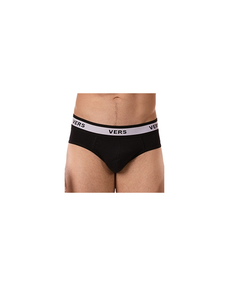 Slip Vers Noir  Couleur principale:Noir