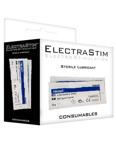 Dosettes de lubrifiant stérile 5g ElectraStim x10 