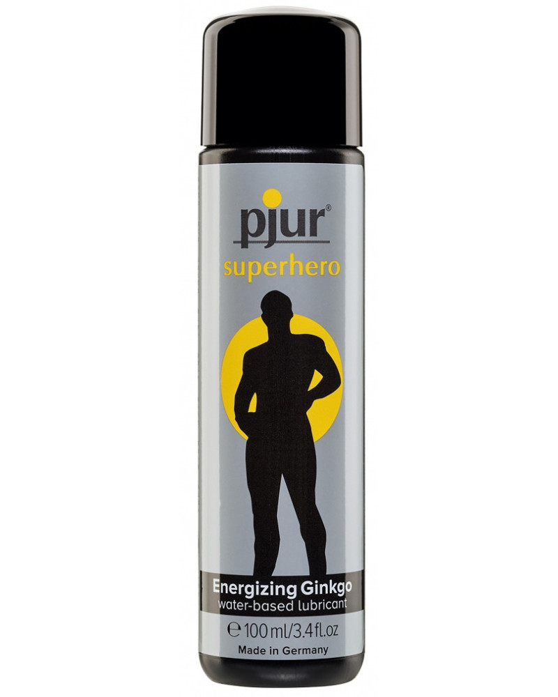 Lubrifiant énergisant SuperHero Pjur 100ml 