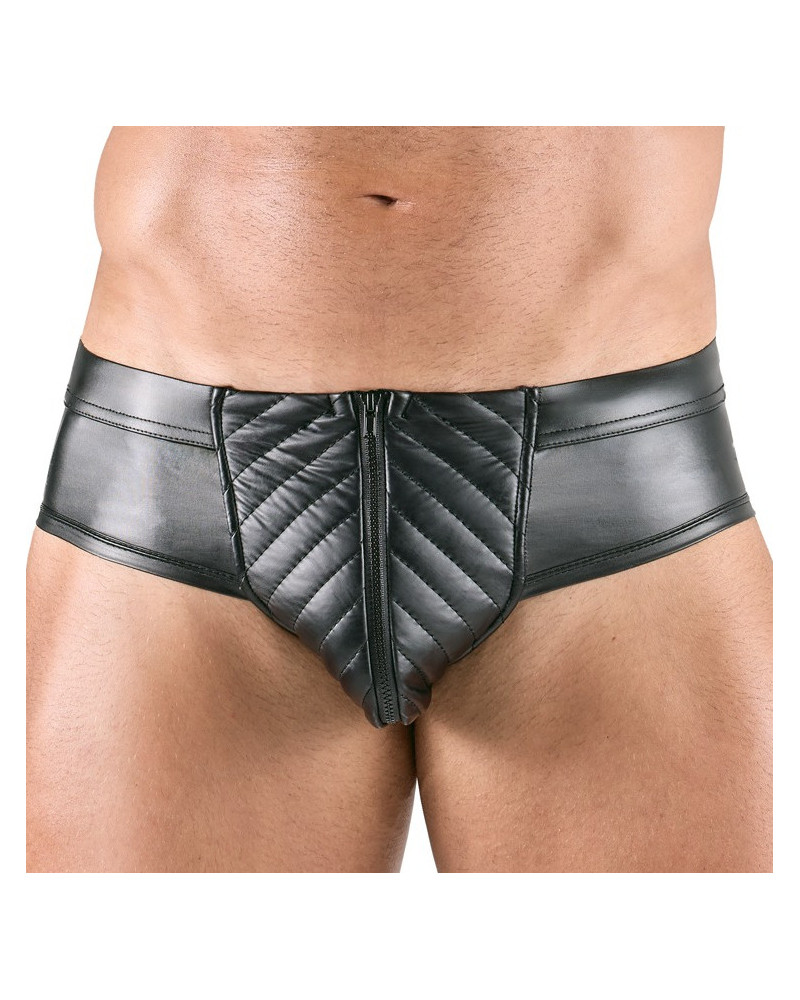 Slip sexy ouvert Maten Noir  Couleur principale:Noir