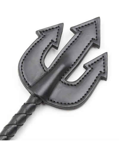 Cravache Trident 65cm Noire 