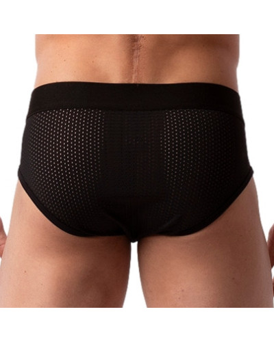 Slip Sicile Noir  Couleur principale:Noir