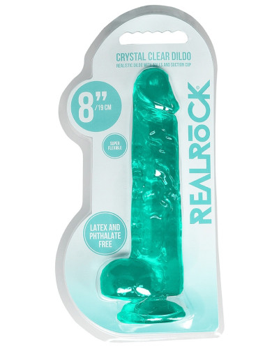 Gode Crystal Clear 16 x 4cm Vert 