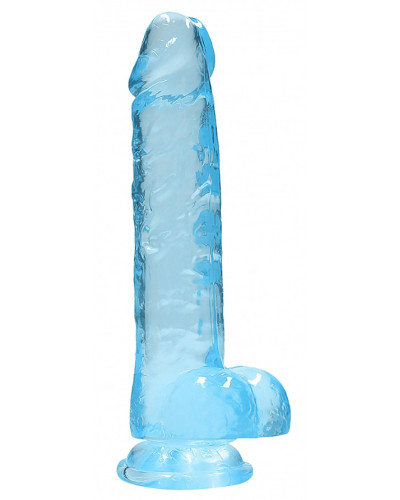 Gode Crystal Clear 16 x 4cm Bleu 