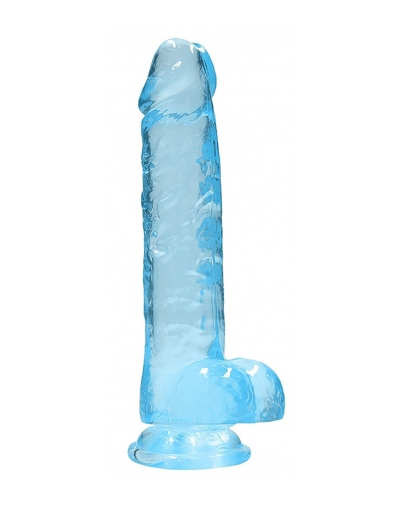 Gode Crystal Clear 16 x 4cm Bleu 