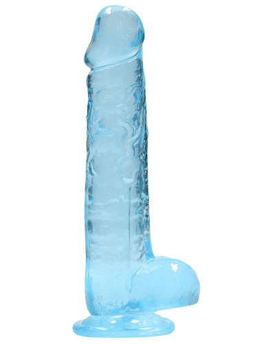 Gode Crystal Clear 16 x 4cm Bleu 