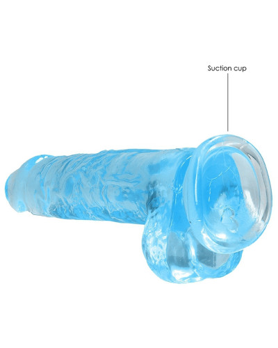 Gode Crystal Clear 16 x 4cm Bleu 
