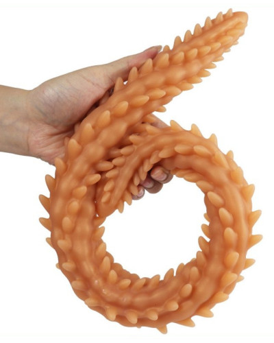 Double Gode Scolop L 60 x 5cm Orange 