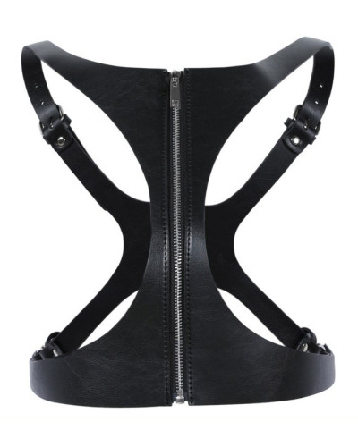 Corset SM Vinyle Noir 