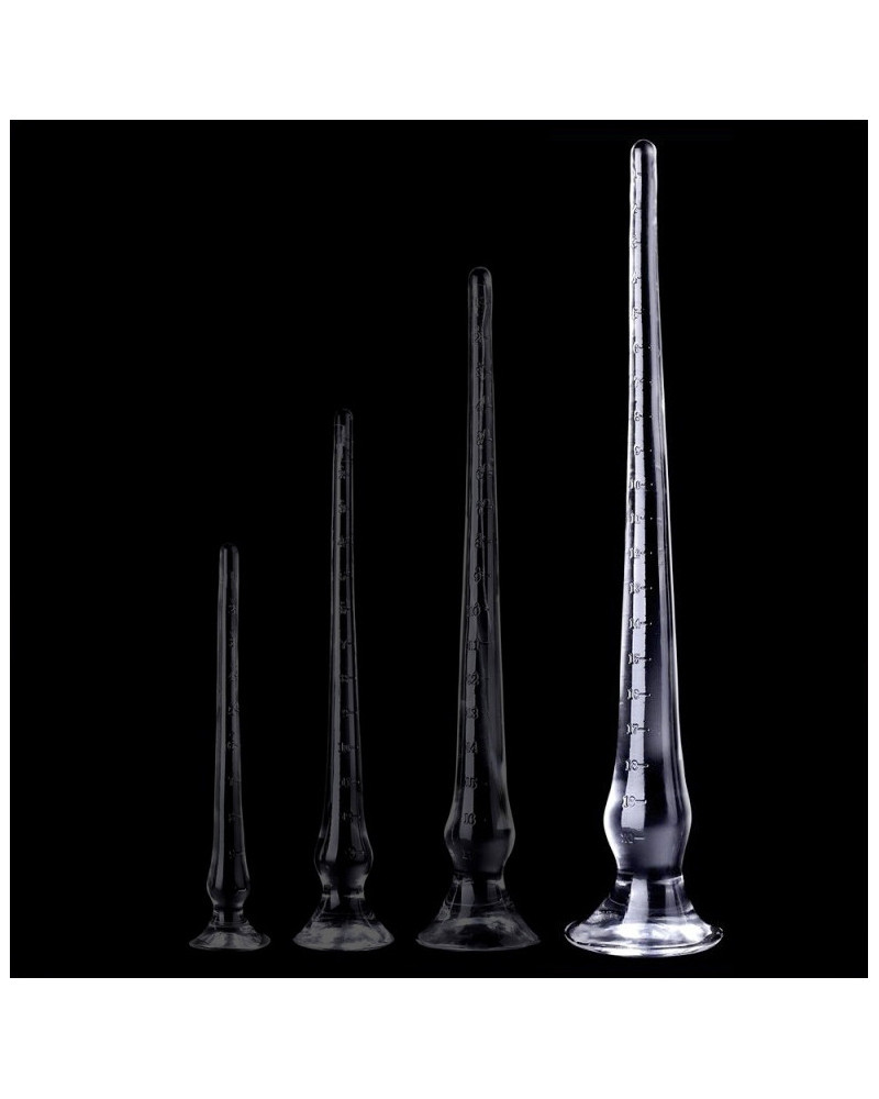 Gode long transparent Koxor XL 55 x 6cm 
