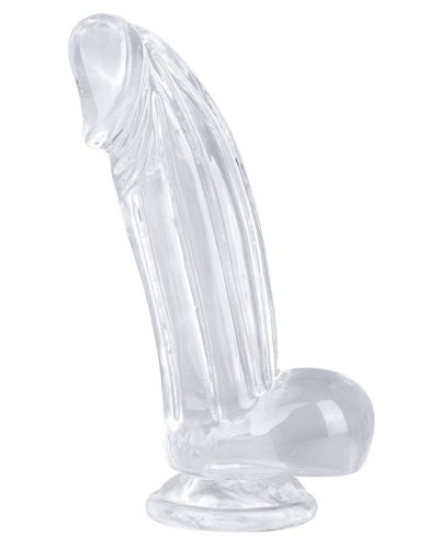 Gode transparent Kolk M 14 x 4.5cm 