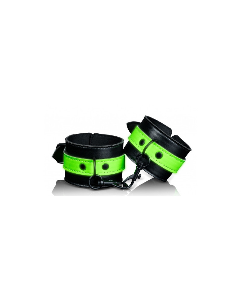 Menottes de poignets phosphorescentes Glow 