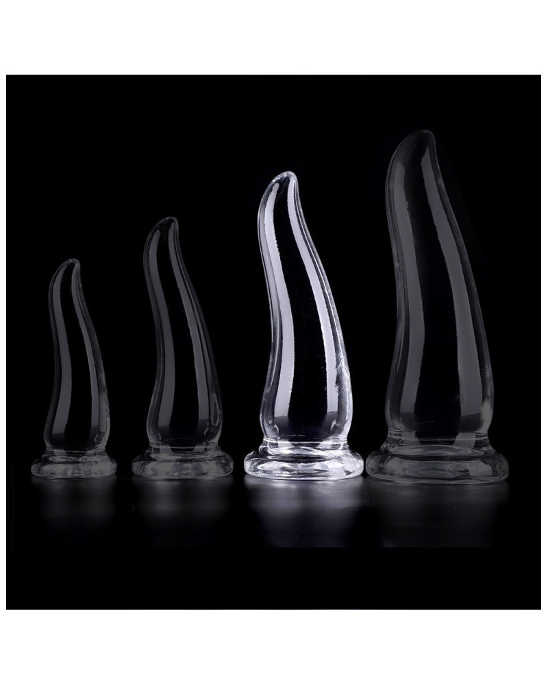 Plug transparent Gazox L 18 x 5.5cm 