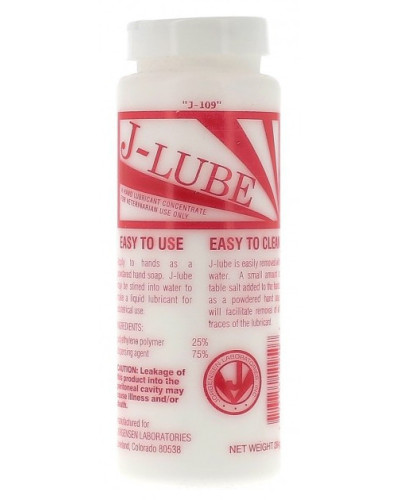 J-LUBE 284G - LUBRIFIANT VÉTÉRINAIRE 