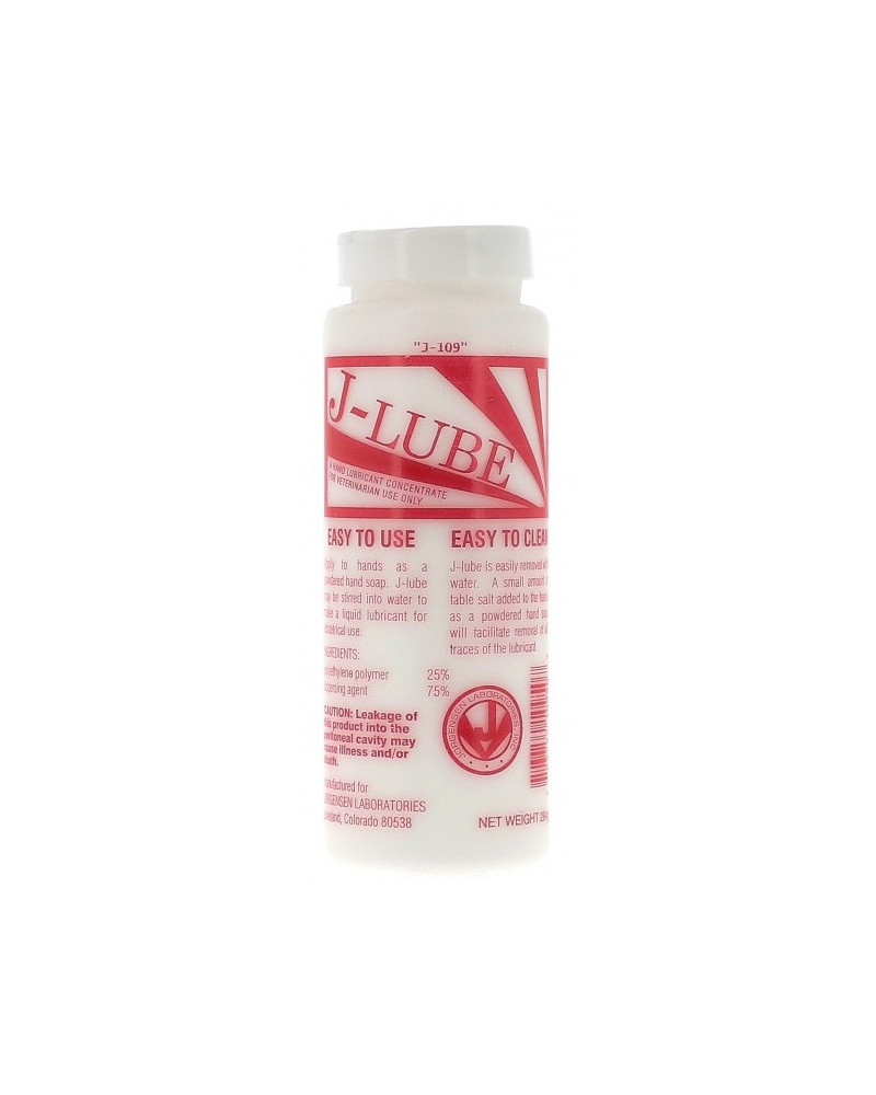 J-LUBE 284G - LUBRIFIANT VÉTÉRINAIRE 
