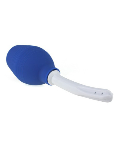 Poire de lavement Douche Anale Bleue 2 - Insertion 12 x 2cm 