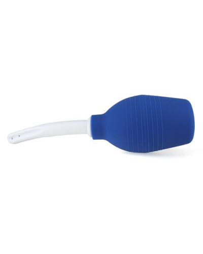Poire de lavement Douche Anale Bleue 2 - Insertion 12 x 2cm 