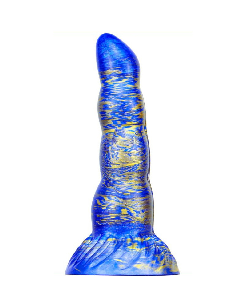 Gode Fantasy Scopio 17 x 5cm Bleu-Doré 