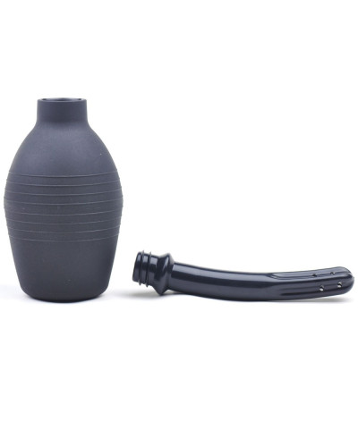 Poire de lavement Douche Anale II Noire - Insertion 12 x 2cm 