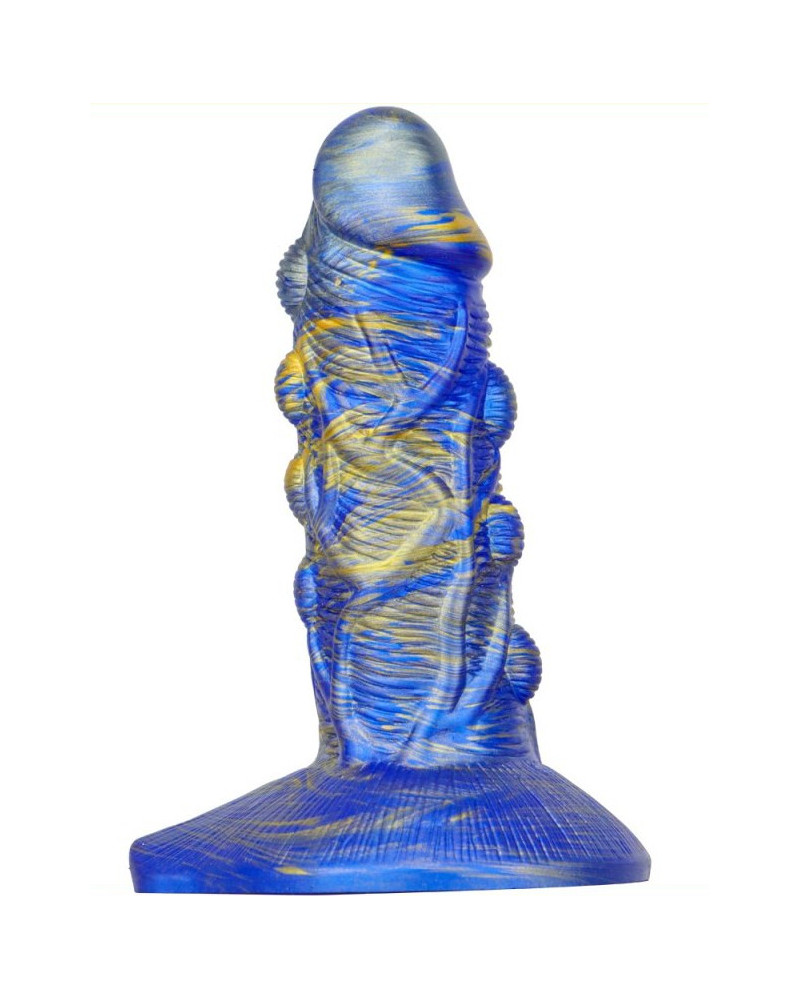 Gode Fantasy Bulstrix 15 x 5.5cm Bleu-Doré 