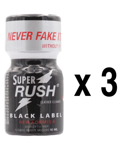 Super Rush Black Label 10ml x3 