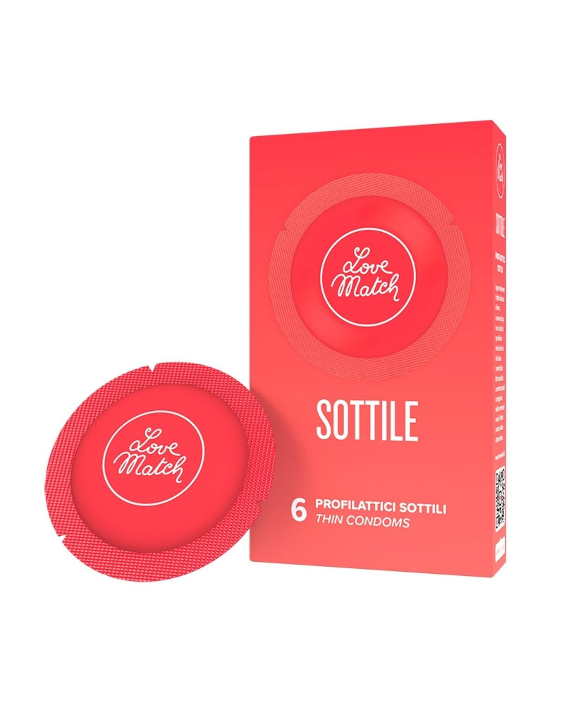 Préservatifs fins Sottile x6 