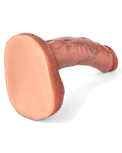 Gode Curved Balls 16 x 3.5cm Marron 