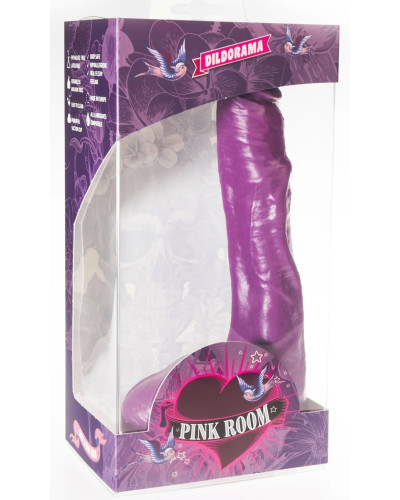 Gode P09 Ethan 18 x 4.5 cm Violet 