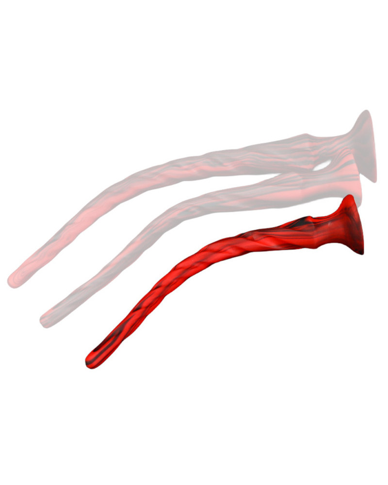 Gode Torthy S 37 x 4.2 cm Rouge-Noir 