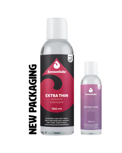 Lubrifiant à base de silicone Sensualube Extra Thin 150ml 