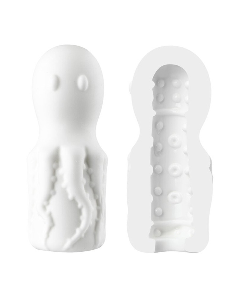 Masturbateur Octo Blanc 