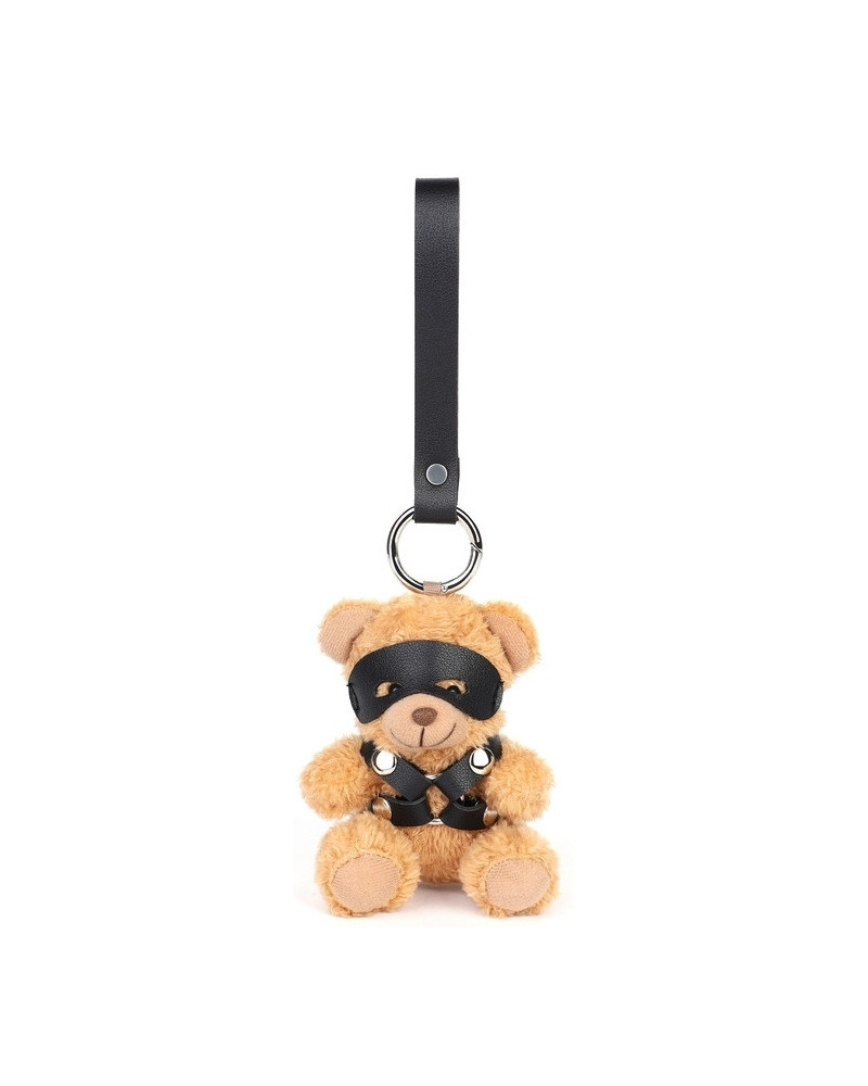 Ours Peluche Porte-Clés Beari Harness Noir 