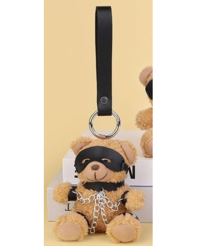 Ours Peluche Porte-Clés Beari Chain Noir 