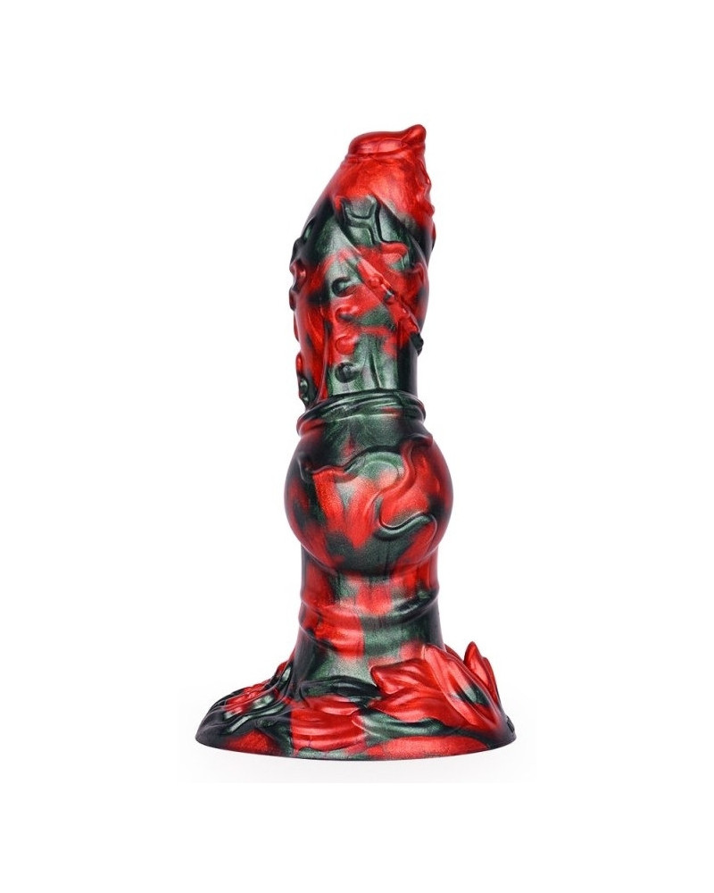 Gode Florix 20 x 7cm Noir et Rouge 