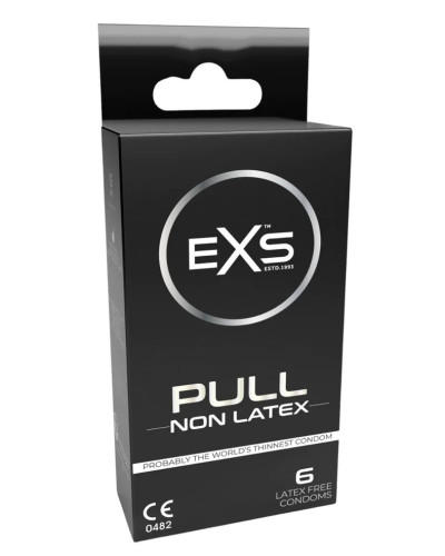 Préservatifs fins sans latex Pull Exs x6 