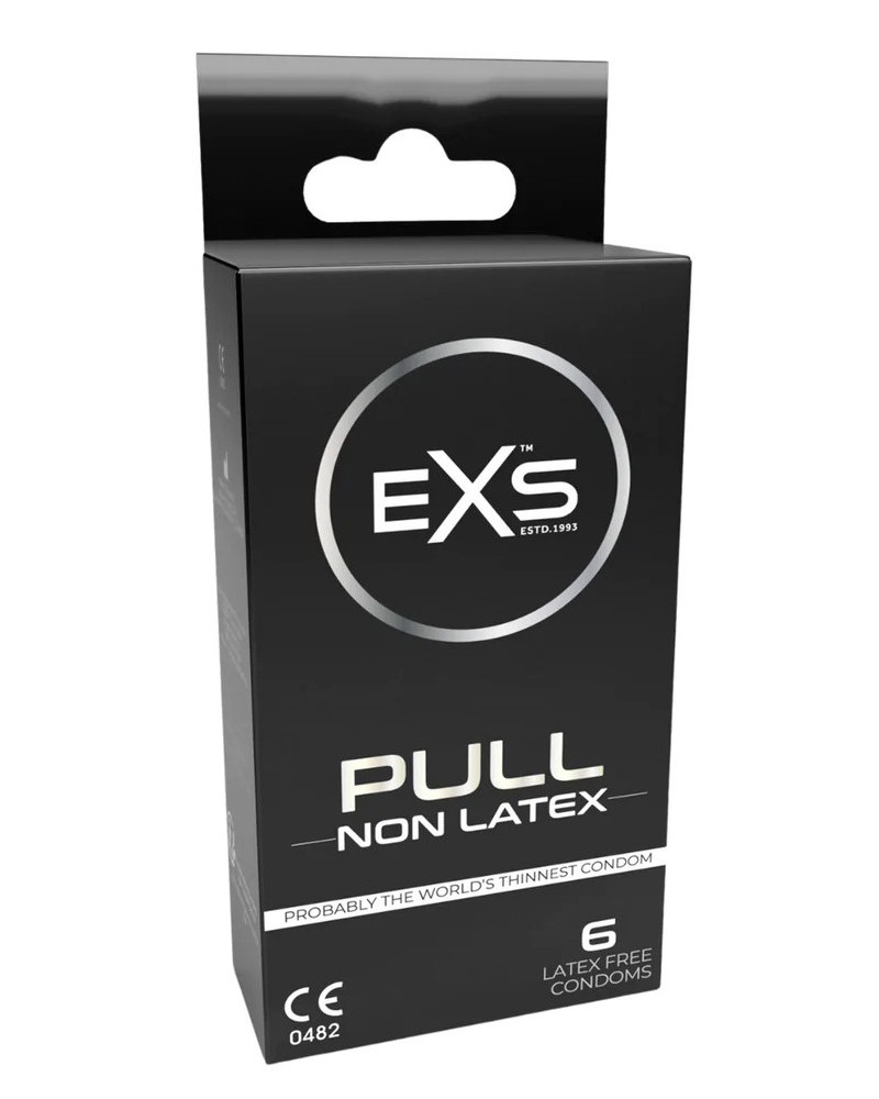 Préservatifs fins sans latex Pull Exs x6 