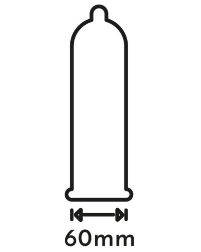 Préservatifs XXL en latex Extra Large x12 