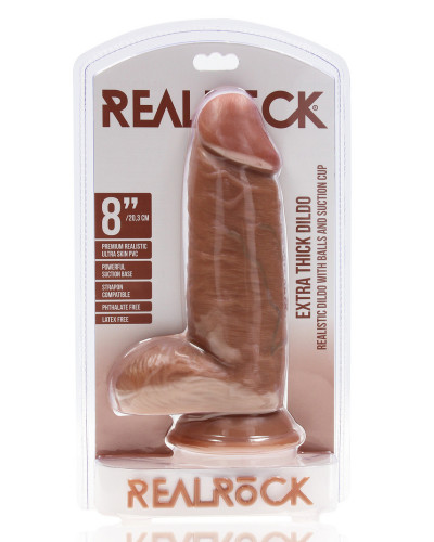 Gode Extra Thick 16 x 6cm Marron 
