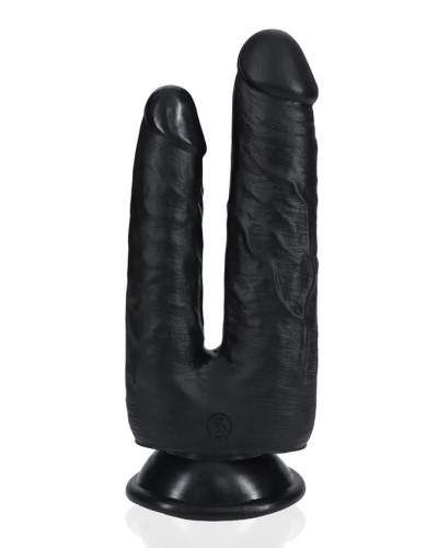 Double Gode Double Trouble 15 x 4.5cm Noir 