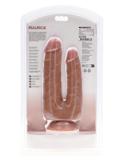 Double Gode Double Trouble 15 x 4.5cm Marron 