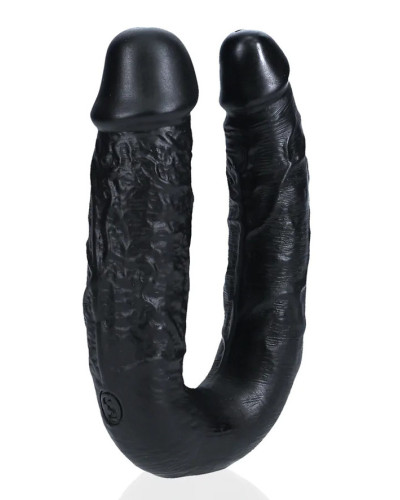 Double Gode U Shape 12 x 3cm Noir 