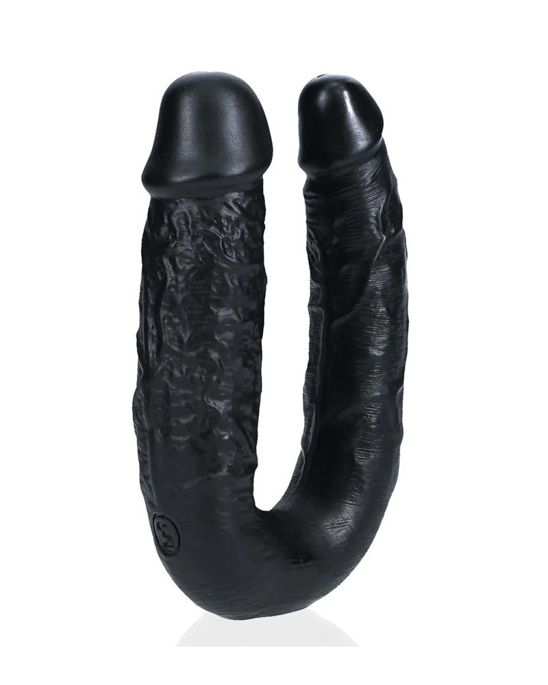 Double Gode U Shape 12 x 3cm Noir 