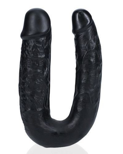 Double Gode U Shape 12 x 3cm Noir 