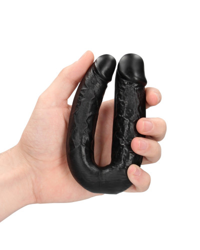Double Gode U Shape 12 x 3cm Noir 